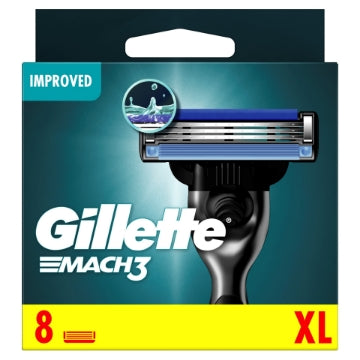 (10 x 8's) GILLETTE MACH 3 - BLADES