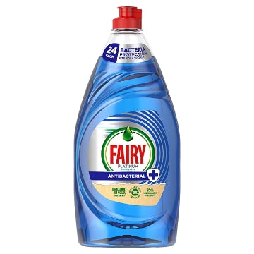 (8 x 820ml) FAIRY PLATINUM WASH UP - ANTIBACTERIAL