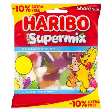 (12 x 154g) HARIBO SUPERMIX 10% Ex Free