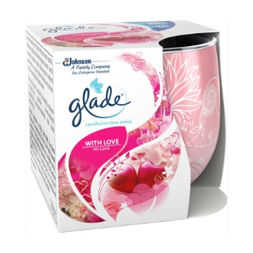 (6 x 120g) GLADE CANDLE - I LOVE YOU