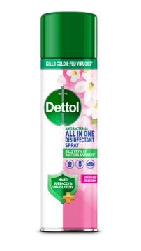 (6 x 300ml) DETTOL DISINFECTANT SPRAY - ORCHARD BLOSSOM