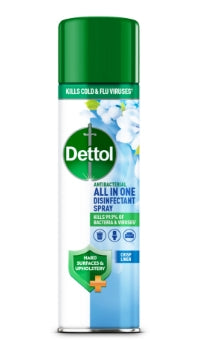 (6 x 300ml) DETTOL DISINFECTANT SPRAY - CRISP LINEN