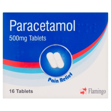 (6 x 16's) FLAMINGO PARACETAMOL CAPLETS/TABS 500mg