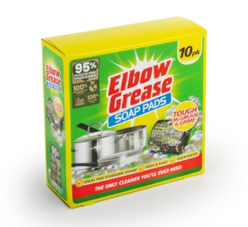 (12 x 10pk) ELBOW GREASE SOAP PADS