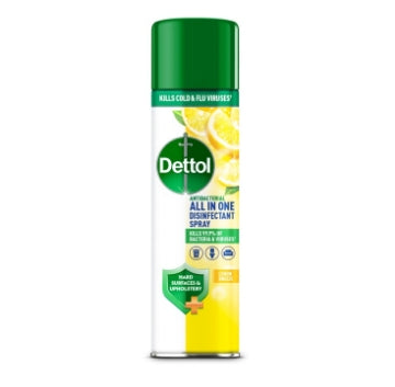 (6 x 300ml) DETTOL DISINFECTANT SPRAY - LEMON