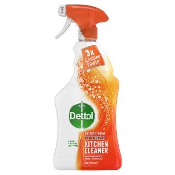 (6 x 750ml) DETTOL POWER&PURE KITCHEN CLEANER-ANTI-BAC