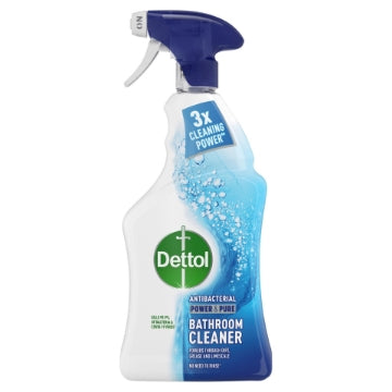(6 x 750ml) DETTOL POWER&PURE BATHROOM CLEANER-ANTI-BAC
