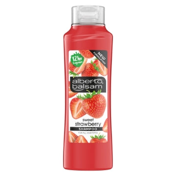 (6 x 350ml) ALBERTO BALSAM SHAMPOO - SWEET STRAWBERRY