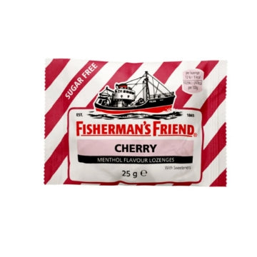 (24 x 25g) FISHERMAN'S FRIEND - SUGAR FREE CHERRY