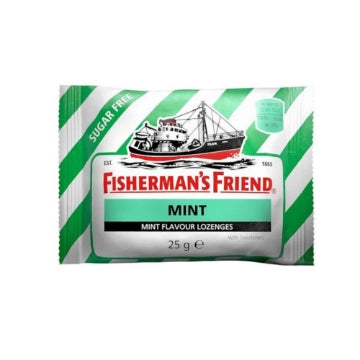 (24 x 25g) FISHERMAN'S FRIEND - SUGAR FREE MINT