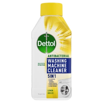 (6 x 250ml) DETTOL 5 IN 1 WASHING MACHINE CLEANER-LEMON