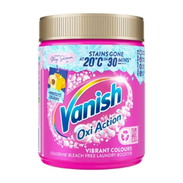 (6 x 850g) VANISH OXI ACTION GOLD POWDER PINK