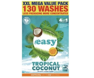 (3 x 6.5kg) EASY WASHING POWDER - COCONUT (130w)