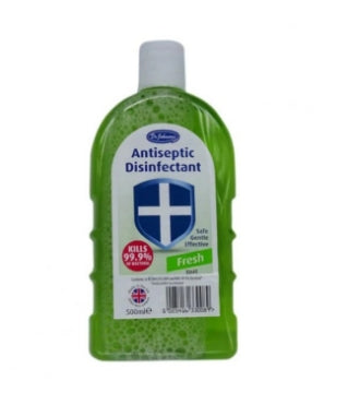 (12 x 500ml) DR JOHNSONS ANTISEPTIC DISINFECTANT FRESH