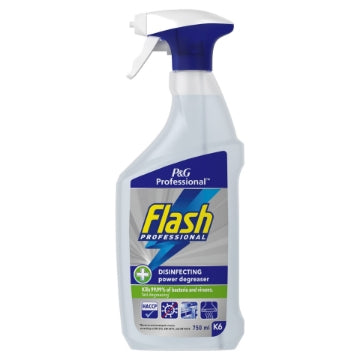 (6 x 750ml) FLASH PROF - DISINFECT DEGREASER SPRAY