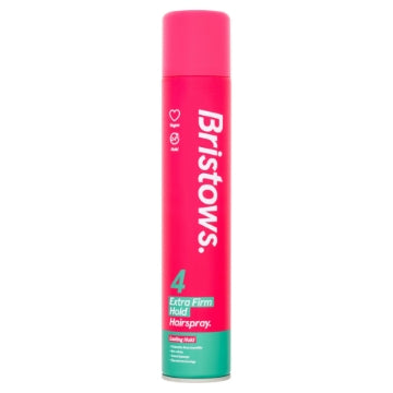 (6 x 400ml) BRISTOWS EXTRA FIRM HOLD HAIRSPRAY