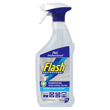 (6 x 750ml) FLASH PROF - DISINFECT MULTI-SURF SPRAY