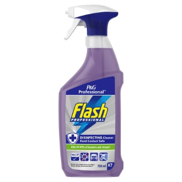 (6 x 750ml) FLASH PROF DISINFECT FOOD SURFACE SPRAY