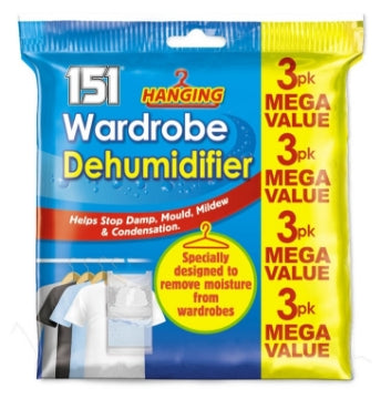 (24 x 3pk) HANGING WARDROBE HUMIDIFIER