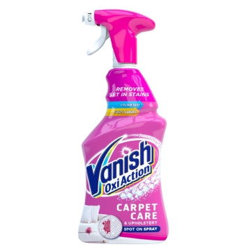 (6 x 500ml) VANISH OXI ACTION CARPET & UPHOLSTERY SPRAY