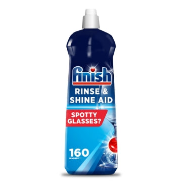 (12 x 800ml) FINISH DISHWASHER RINSE & SHINE AID -