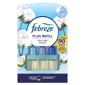 (7 x 20ml) FEBREZE 3VOL REFILL - COTTON FRESH