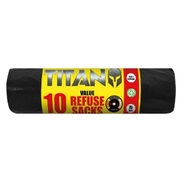 (20 x 10's) TITAN STRONG BIN BAG/REFUSE 75L (RB1)