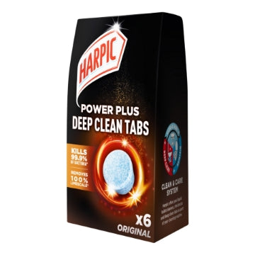 (8 x 6's) HARPIC POWER PLUS - TOILET CLEAN TABS