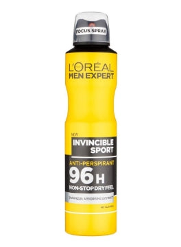(6 x 250ml) L'OREAL MEN EXPERT DEO - INVINCIBLE SPORT