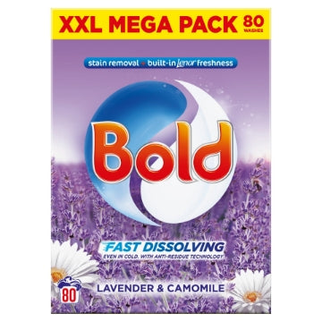 (3 x 5.2kg) BOLD 2in1 POWDER - LAVENDER & CAMOMILE (80w)