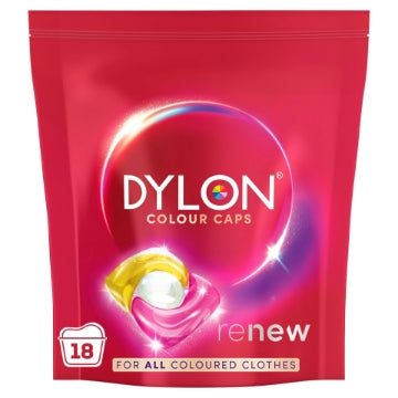 (6 x 18w) DYLON DETERGENT COLOUR CAPS 18w