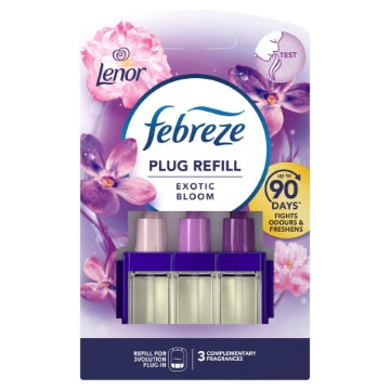 (7 x 20ml) FEBREZE 3VOL REFILL - EXOTIC BLOOM