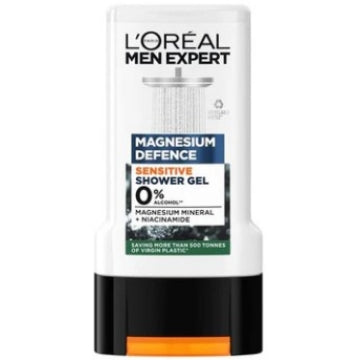 (6 x 300ml) L'OREAL MEN EXPERT SHOWER GEL - MAG SENS