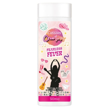 (6 x 500ml) CUSSONS CREATIONS BATH FEARLESS FEVER