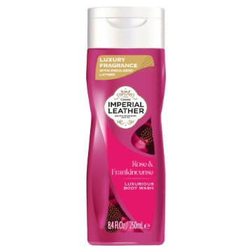 (6 x 250ml) IMPERIAL LEATHER BODYWASH - ROSE & FRANKINCENSE