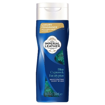 (6 x 250ml) IMPERIAL LEATHER BODYWASH - CYPRESS & EUCALYPTUS