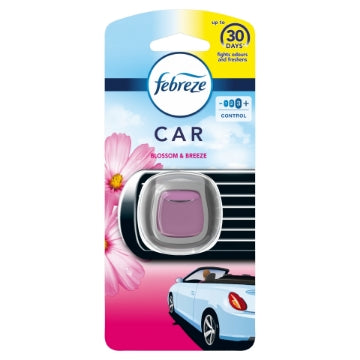 (6 x 2ml) FEBREZE CAR CLIP - BLOSSOM & BREEZE