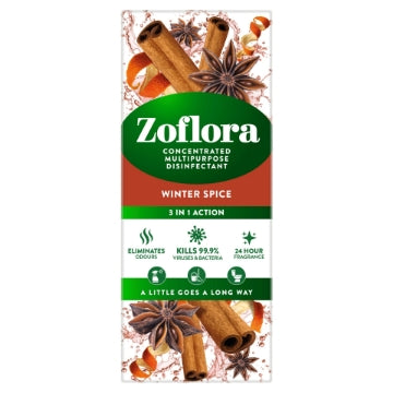 (12 x 500ml) ZOFLORA DISINFECTANT - WINTER SPICE