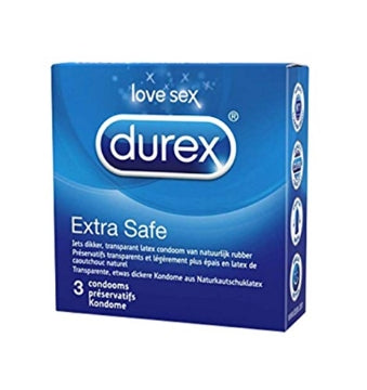 (12 x 3pk) DUREX CONDOMS - EXTRA SAFE