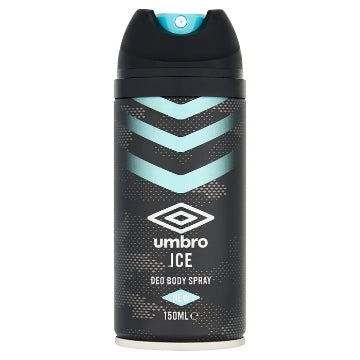 (6 x 150ml ) UMBRO DEODORANT SPRAY - ICE