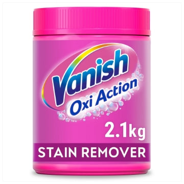 (6 x 2.1kg) VANISH OXI ACTION POWDER PINK