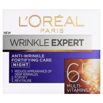(6 x 50ml) L'OREAL WRINKLE EXPERT 65+ NIGHT CREAM