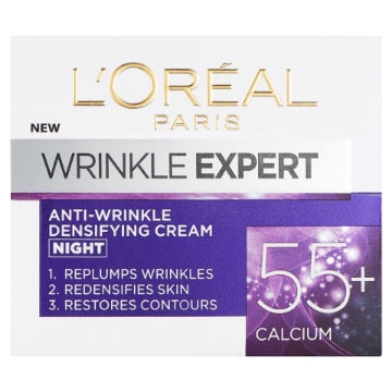 (6 x 50ml) L'OREAL WRINKLE EXPERT 55+ NIGHT CREAM