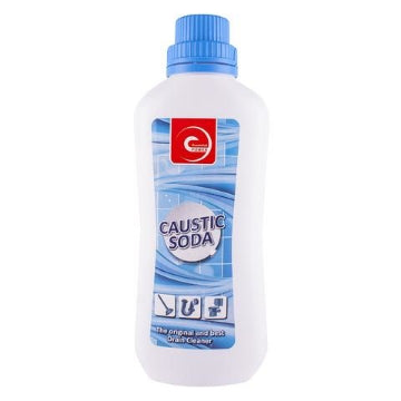 (6 x 500g) ESSENTIAL POWER - DRAIN CLEANER w/CAUSTIC SODA
