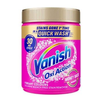 (6 x 470g) VANISH GOLD OXI ACTION POWDER PINK
