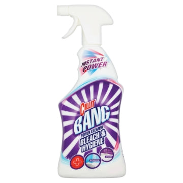 (6 x 750ml) CILLIT BANG SPRAY - BLEACH & HYGIENE
