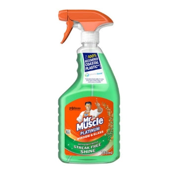 (6 x 750ml) MR MUSCLE PROF WINDOW & GLASS CLEANER