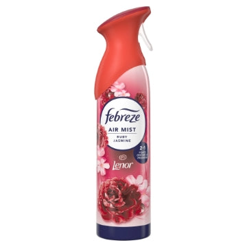 (8 x 185ml) FEBREZE AIR FRESHENER - RUBY JASMINE