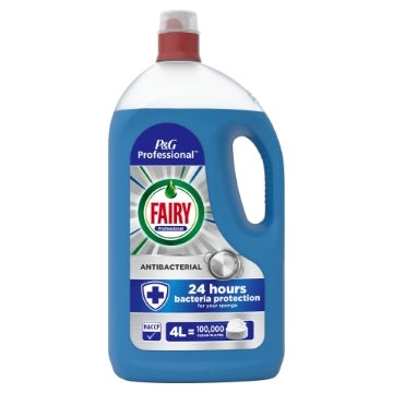 (2 x 4L) FAIRY PROFESSIONAL WASH UP - ANTIBACTERIAL