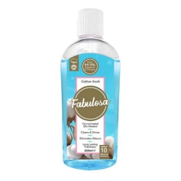 (18 x 220ml) FABULOSA CONC DISINFECTANT - COTTON FRESH